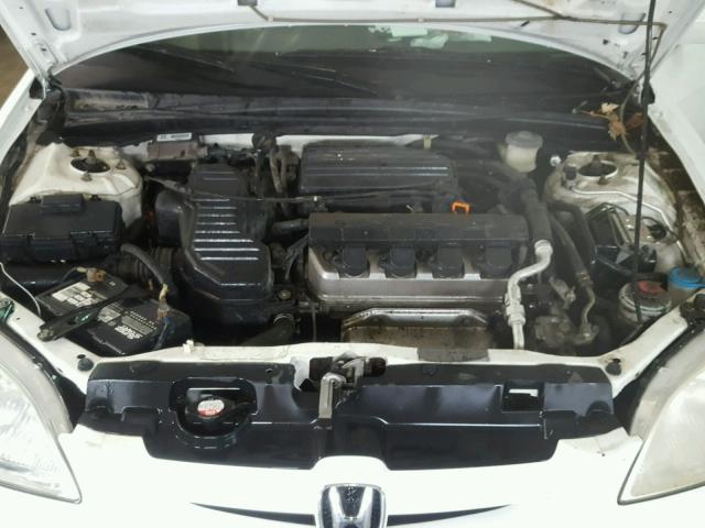 1HGEM229X3L086777 - 2003 HONDA CIVIC EX WHITE photo 7