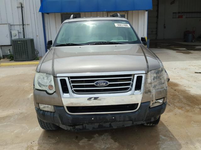 1FMEU31KX7UA08567 - 2007 FORD EXPLORER S BROWN photo 9