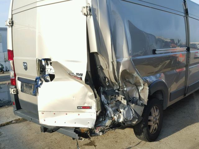 3C6URVJDXFE516119 - 2015 RAM PROMASTER 金色 照片 9