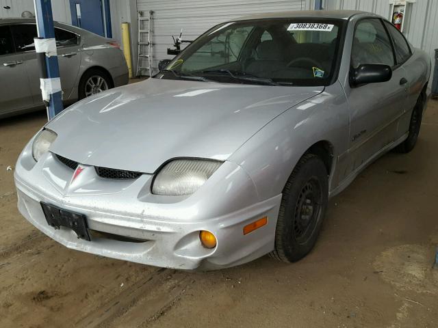 1G2JB124X17269334 - 2001 PONTIAC SUNFIRE SE SILVER photo 2