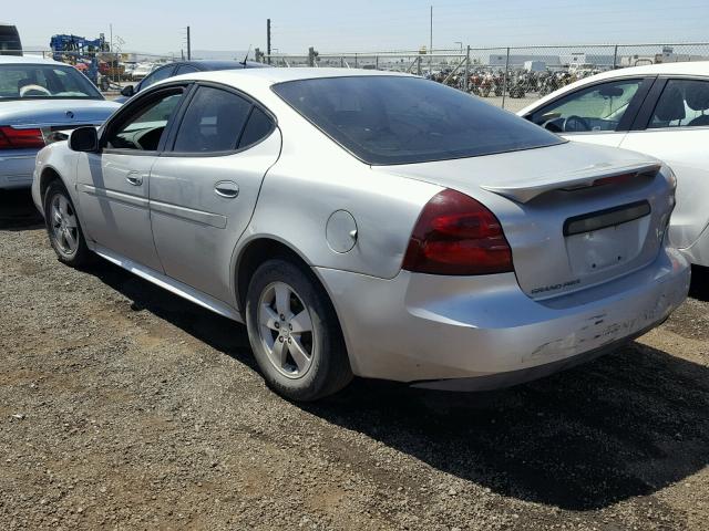 2G2WP552871161115 - 2007 PONTIAC GRAND PRIX SILVER photo 3