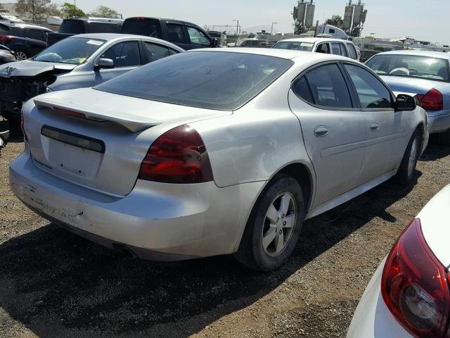 2G2WP552871161115 - 2007 PONTIAC GRAND PRIX SILVER photo 4