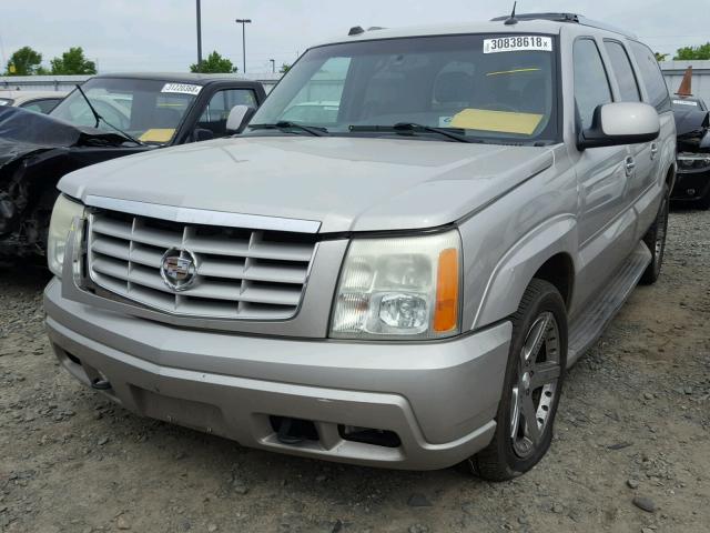 3GYFK66N94G301422 - 2004 CADILLAC ESCALADE E SILVER photo 2