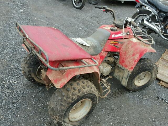 30839247 - 1997 KAWASAKI KLF220 RED photo 4