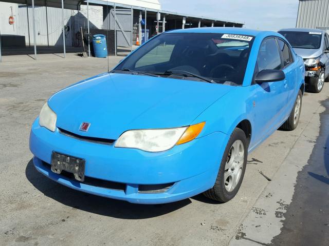1G8AN12F45Z158948 - 2005 SATURN ION LEVEL BLUE photo 2