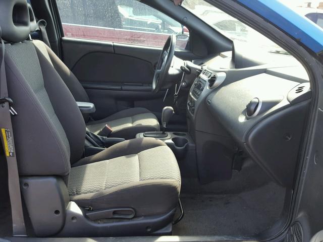 1G8AN12F45Z158948 - 2005 SATURN ION LEVEL BLUE photo 5