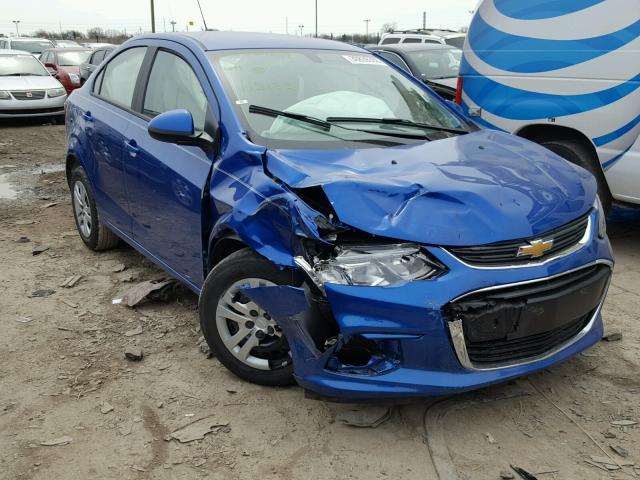 1G1JB5SH0J4118132 - 2018 CHEVROLET SONIC LS 蓝色 照片 1