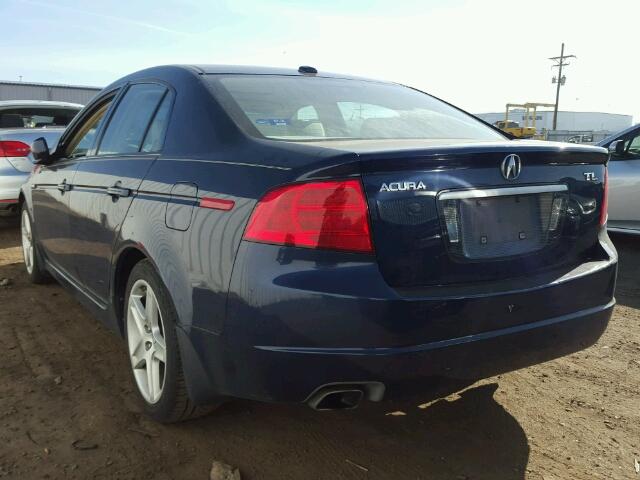 19UUA662X6A062844 - 2006 ACURA 3.2TL BLUE photo 3