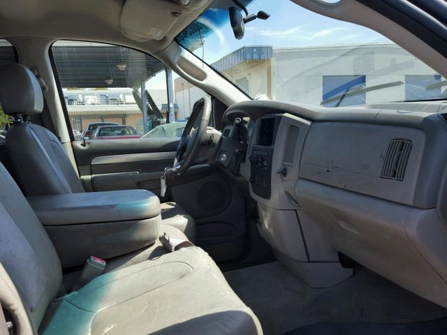 3D3KU28D64G161204 - 2004 DODGE RAM 2500 S RED photo 5