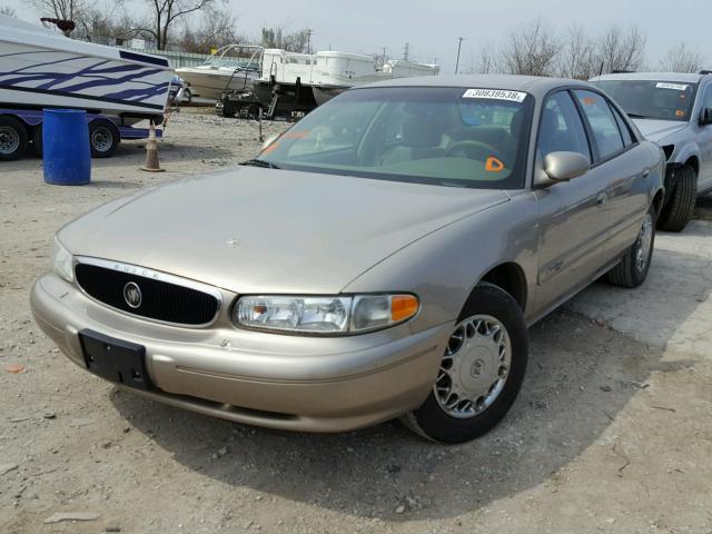 2G4WS52JX11222537 - 2001 BUICK CENTURY CU GOLD photo 2