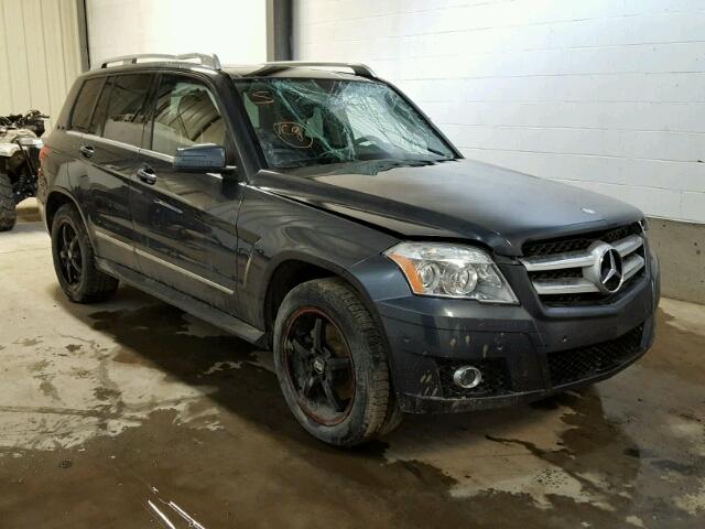 WDCGG8HBXAF508564 - 2010 MERCEDES-BENZ GLK 350 4M GRAY photo 1