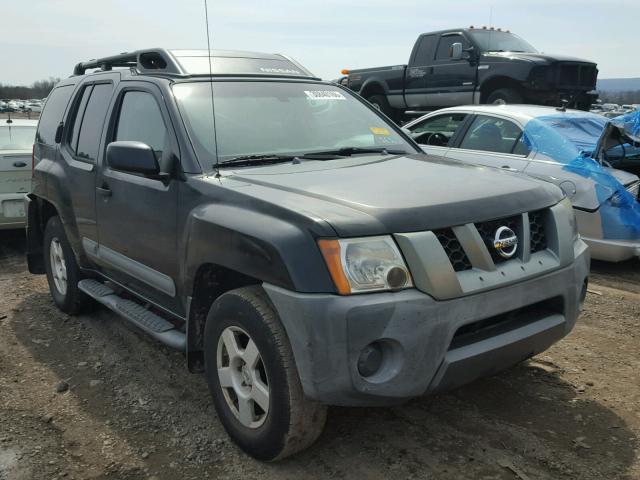 5N1AN08W85C604881 - 2005 NISSAN XTERRA OFF BLACK photo 1