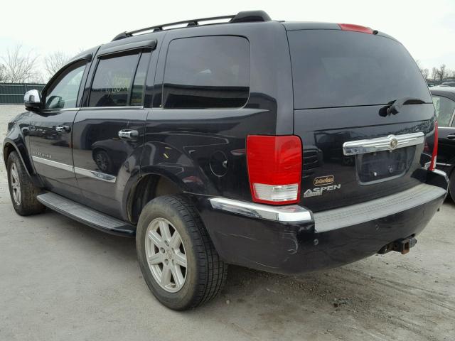 1A8HW58247F526832 - 2007 CHRYSLER ASPEN LIMI BLACK photo 3