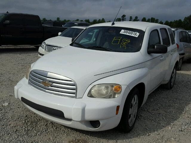 3GNBAADB6AS625947 - 2010 CHEVROLET HHR LS WHITE photo 2