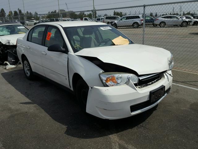 1G1ZS58F47F143847 - 2007 CHEVROLET MALIBU LS თეთრი ფოტო 1