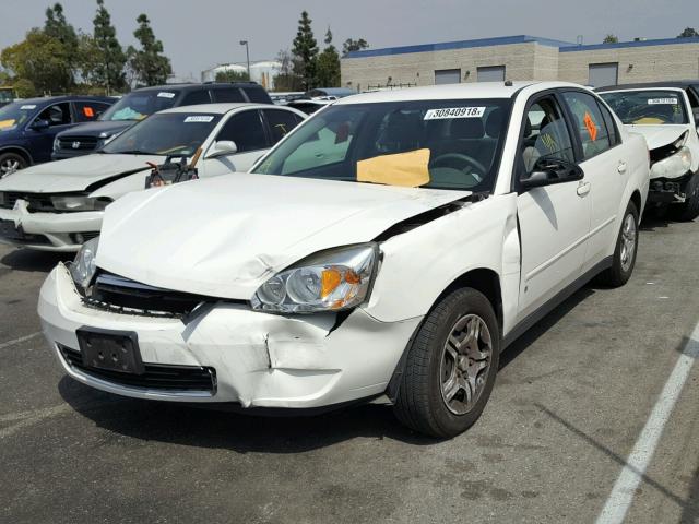 1G1ZS58F47F143847 - 2007 CHEVROLET MALIBU LS თეთრი ფოტო 2