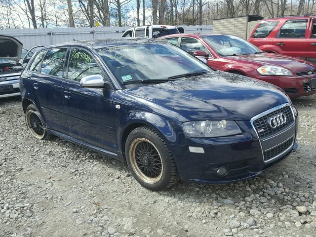 WAUKD78P76A109255 - 2006 AUDI A3 S-LINE BLUE photo 1