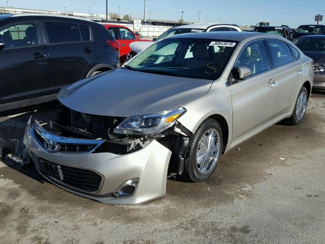 4T1BK1EB5DU052513 - 2013 TOYOTA AVALON BAS GOLD photo 2