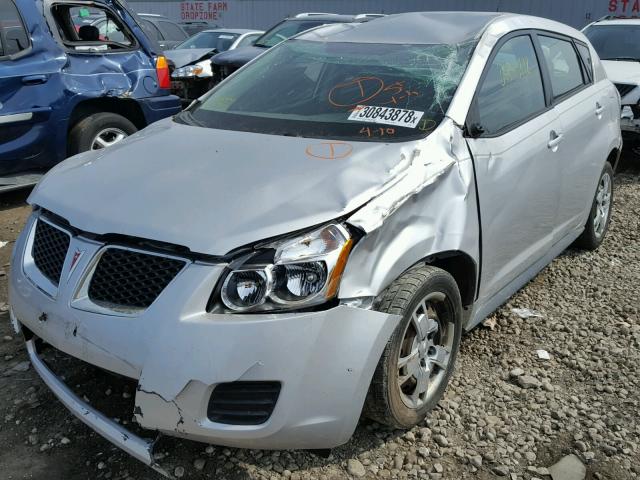 5Y2SP67069Z461158 - 2009 PONTIAC VIBE SILVER photo 2