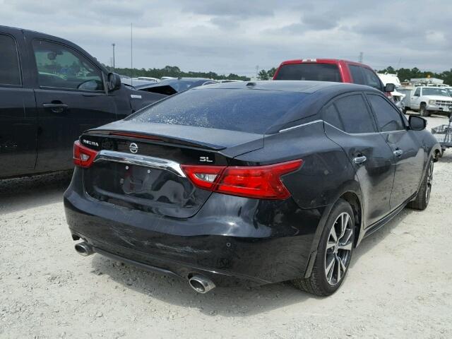 1N4AA6AP9HC375448 - 2017 NISSAN MAXIMA 3.5 BLACK photo 4