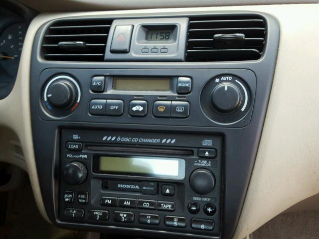 1HGCG16551A012319 - 2001 HONDA ACCORD EX GREEN photo 9