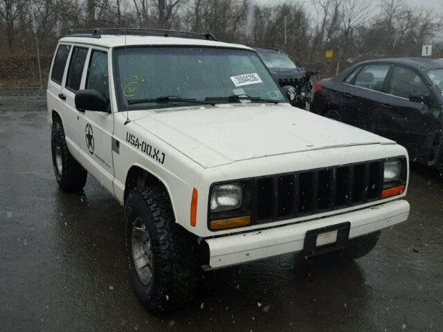 1J4FF48S0YL139426 - 2000 JEEP CHEROKEE S WHITE photo 1