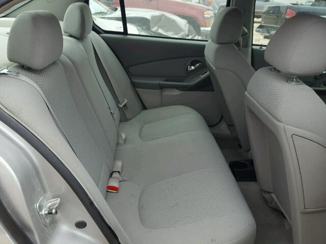 1G1ZS57F67F189956 - 2007 CHEVROLET MALIBU LS ვერცხლისფერი ფოტო 6