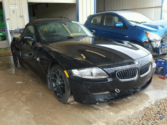 4USBU335X8LW74215 - 2008 BMW Z4 3.0 BLACK photo 1