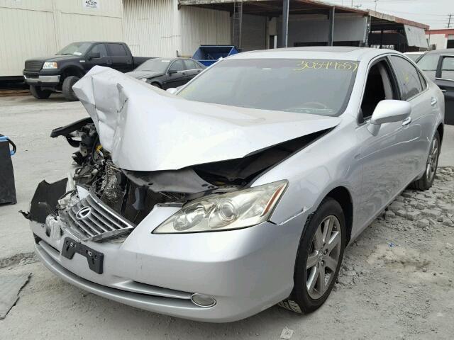 JTHBJ46G782264722 - 2008 LEXUS ES 350 SILVER photo 2