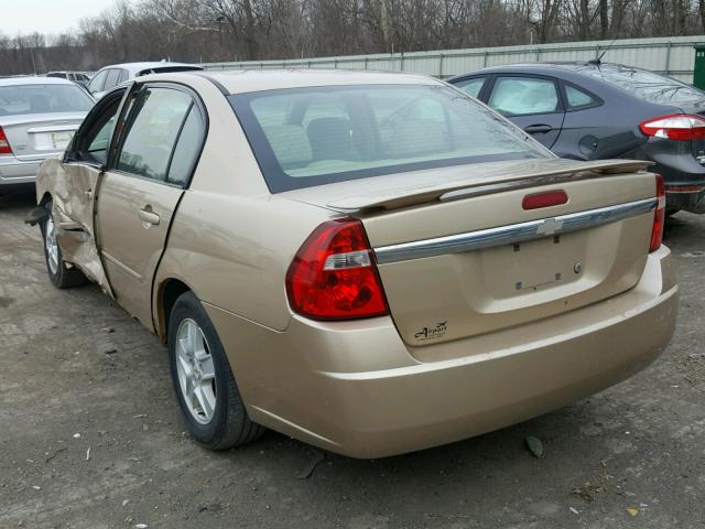1G1ZT54824F105677 - 2004 CHEVROLET MALIBU LS თაფლისფერი ფოტო 3