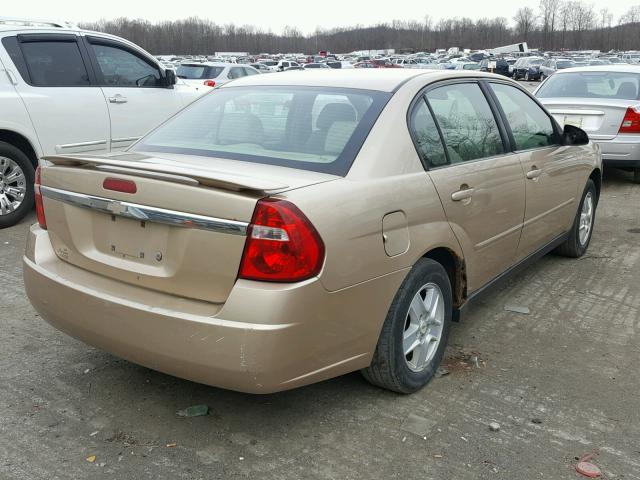 1G1ZT54824F105677 - 2004 CHEVROLET MALIBU LS თაფლისფერი ფოტო 4