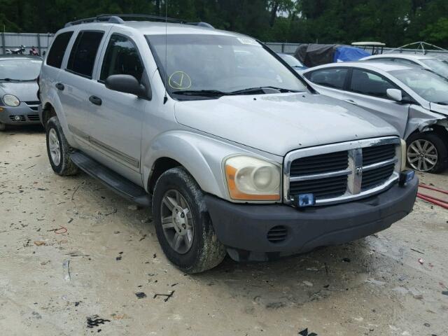 1D4HD38N54F238232 - 2004 DODGE DURANGO ST SILVER photo 1