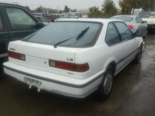 JH4DA3456JS024457 - 1988 ACURA INTEGRA LS WHITE photo 4