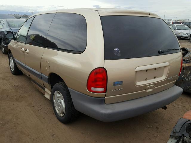 2B4GP44R1YR843326 - 2000 DODGE GRAND CARA BEIGE photo 3