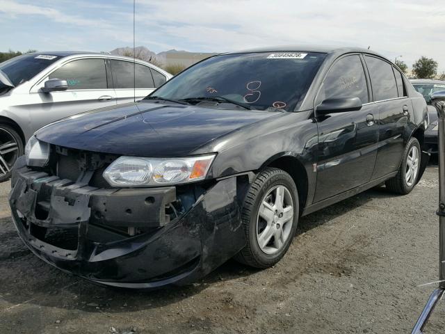 1G8AJ55F07Z202557 - 2007 SATURN ION LEVEL BLACK photo 2