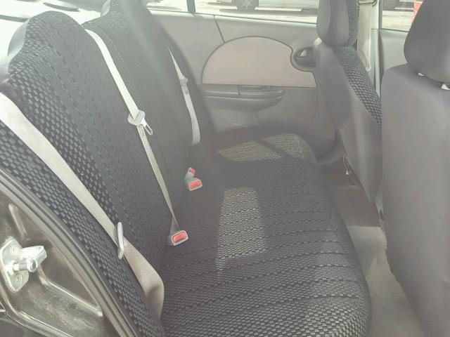 1G8AJ55F07Z202557 - 2007 SATURN ION LEVEL BLACK photo 6