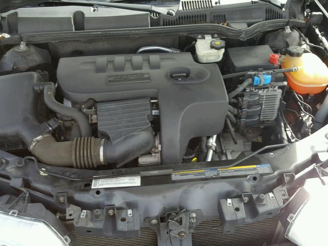 1G8AJ55F07Z202557 - 2007 SATURN ION LEVEL BLACK photo 7