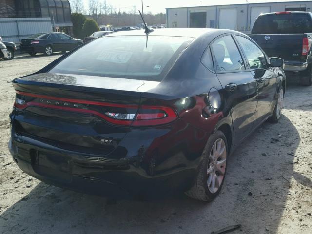 1C3CDFBA4DD184761 - 2013 DODGE DART SXT BLACK photo 4