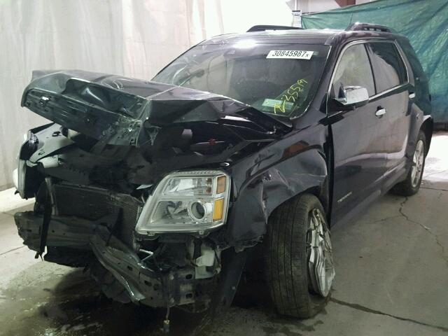 2GKFLYE38F6153748 - 2015 GMC TERRAIN SL BLACK photo 2