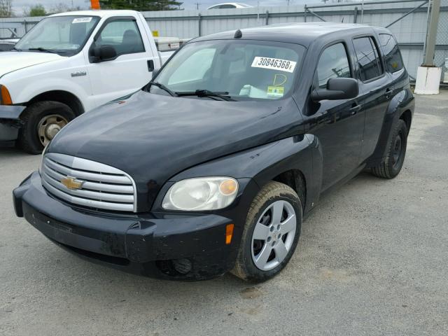 3GNCA13B49S524858 - 2009 CHEVROLET HHR LS BLACK photo 2