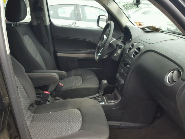 3GNCA13B49S524858 - 2009 CHEVROLET HHR LS BLACK photo 5