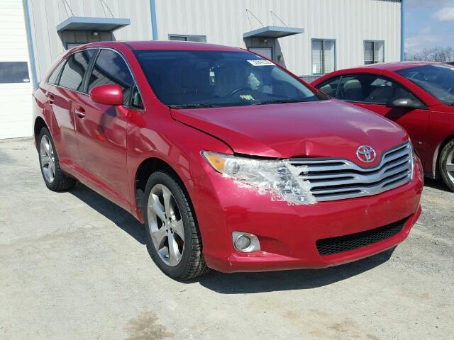 4T3BK11A19U025353 - 2009 TOYOTA VENZA BASE RED photo 1