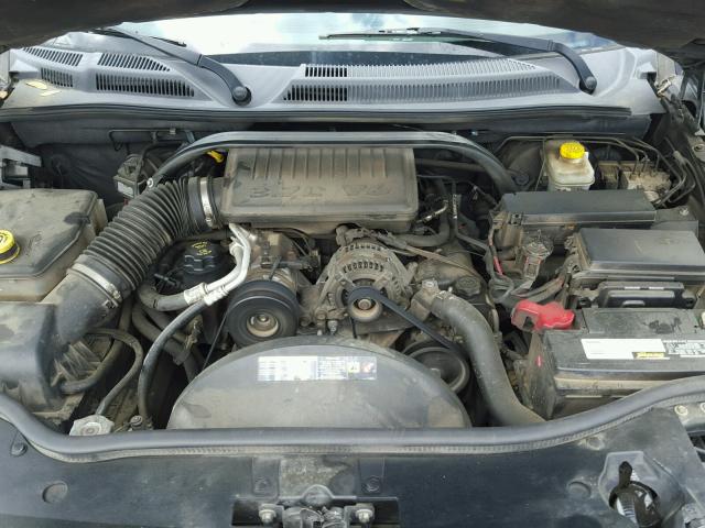 1J8HH48K26C367345 - 2006 JEEP COMMANDER BLACK photo 7