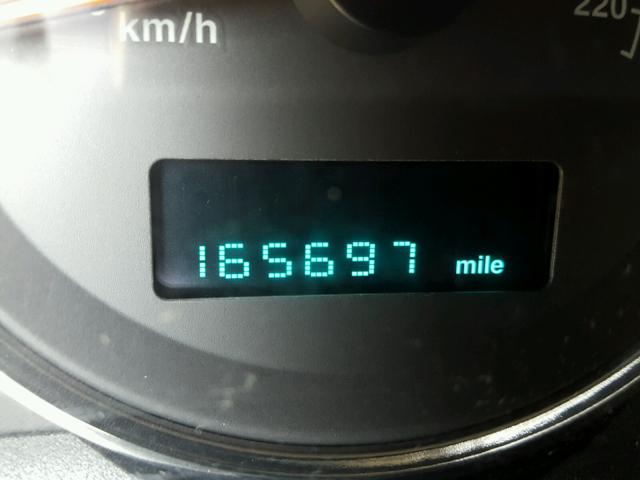 1J8HH48K26C367345 - 2006 JEEP COMMANDER BLACK photo 8