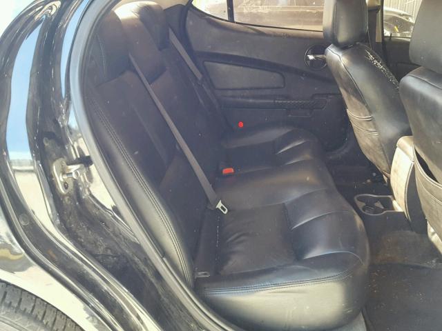 2G2WP552X81113309 - 2008 PONTIAC GRAND PRIX BLACK photo 6