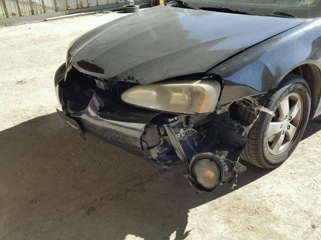 2G2WP552X81113309 - 2008 PONTIAC GRAND PRIX BLACK photo 9