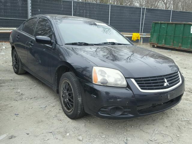 4A3AB36F19E003661 - 2009 MITSUBISHI GALANT ES BLACK photo 1