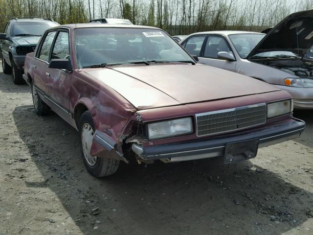 1G1AW51R8J6200600 - 1988 CHEVROLET CELEBRITY MAROON photo 1