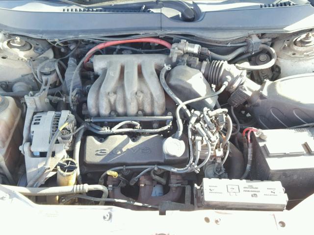 1FAFP5528YG176221 - 2000 FORD TAURUS SES WHITE photo 7