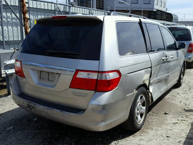 5FNRL38805B094089 - 2005 HONDA ODYSSEY TO GRAY photo 4